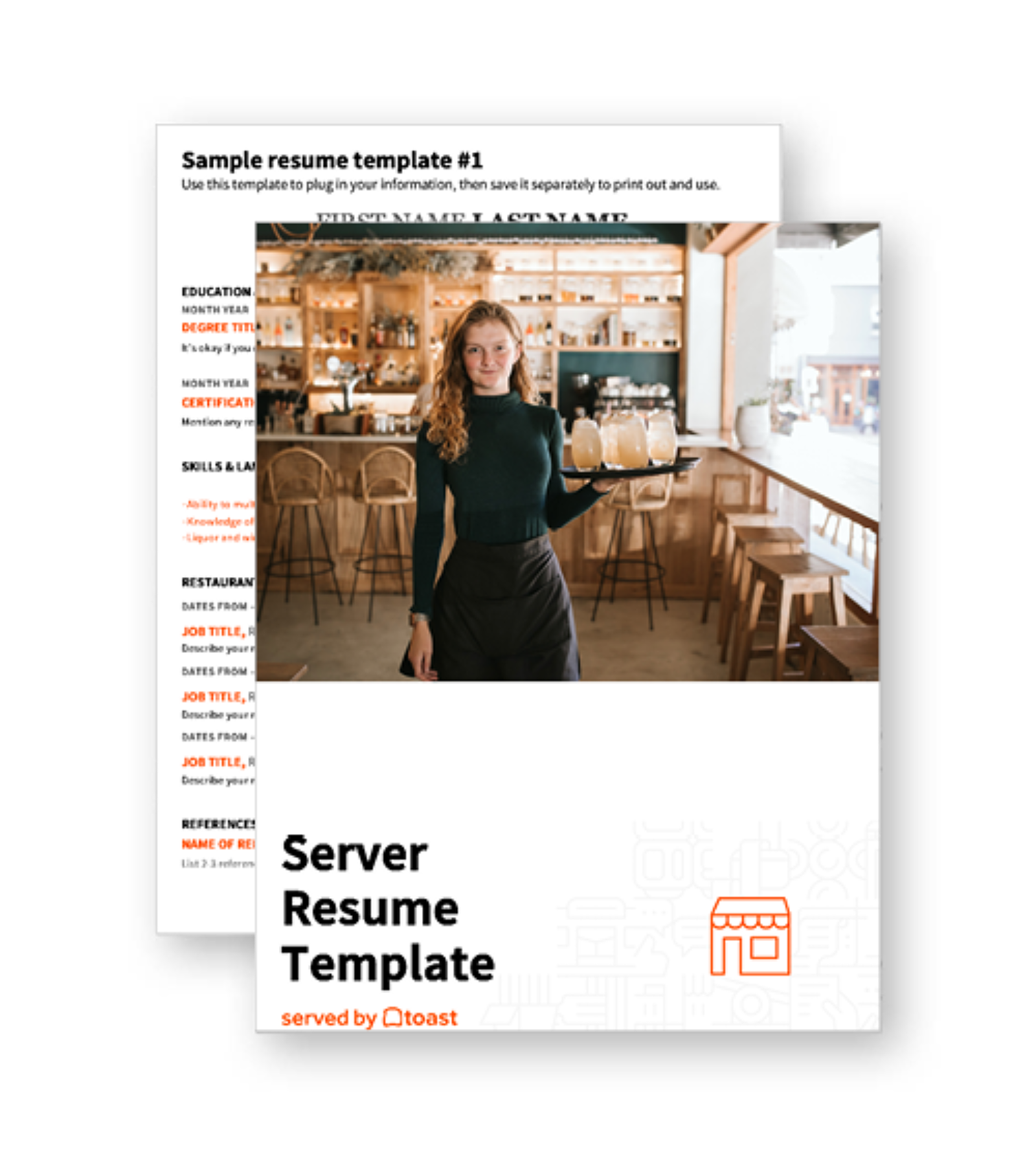 Essential Tips for Crafting an Effective Server Resume Cover