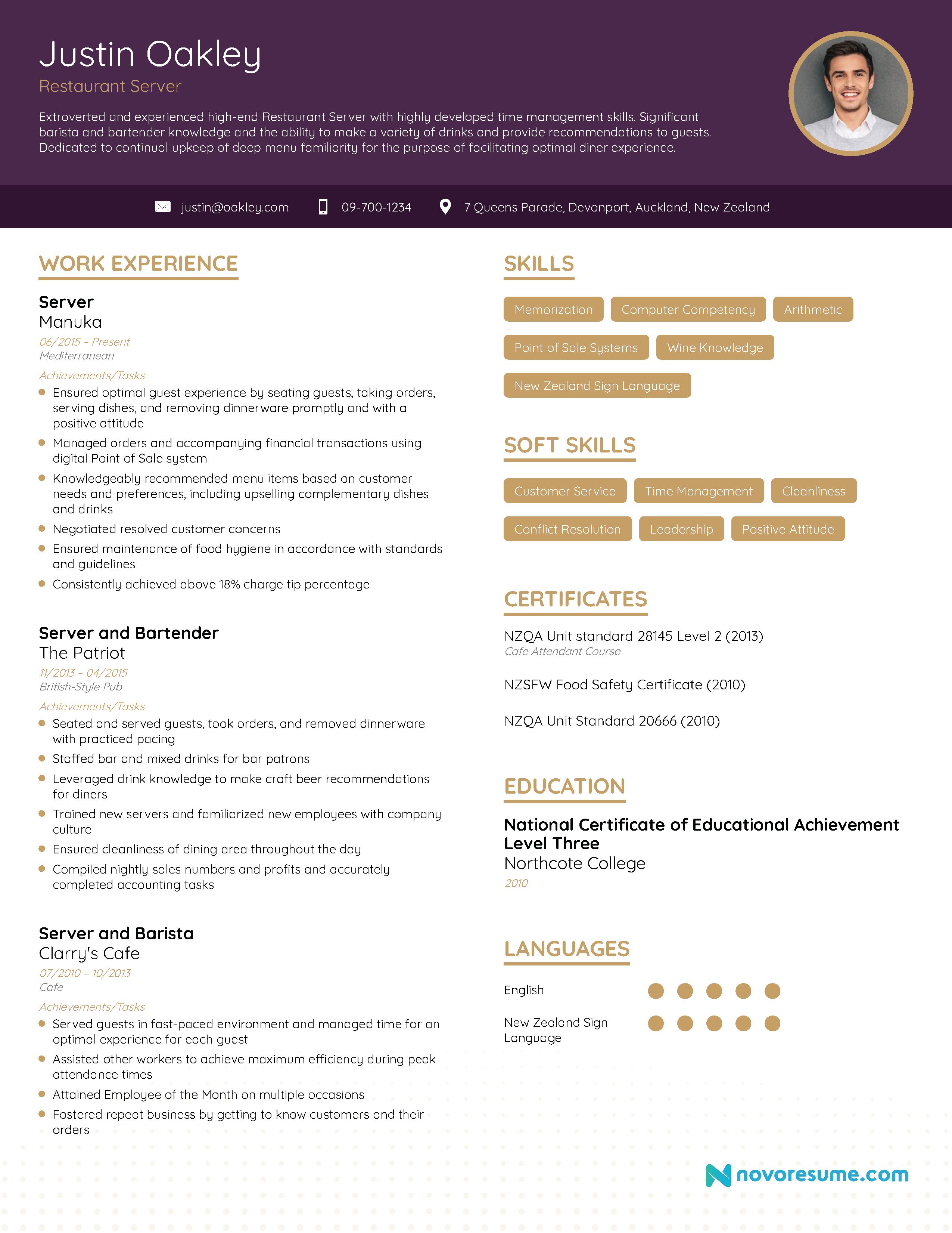 Crafting the Perfect Server Resume Outline: A Step-by-Step Guide