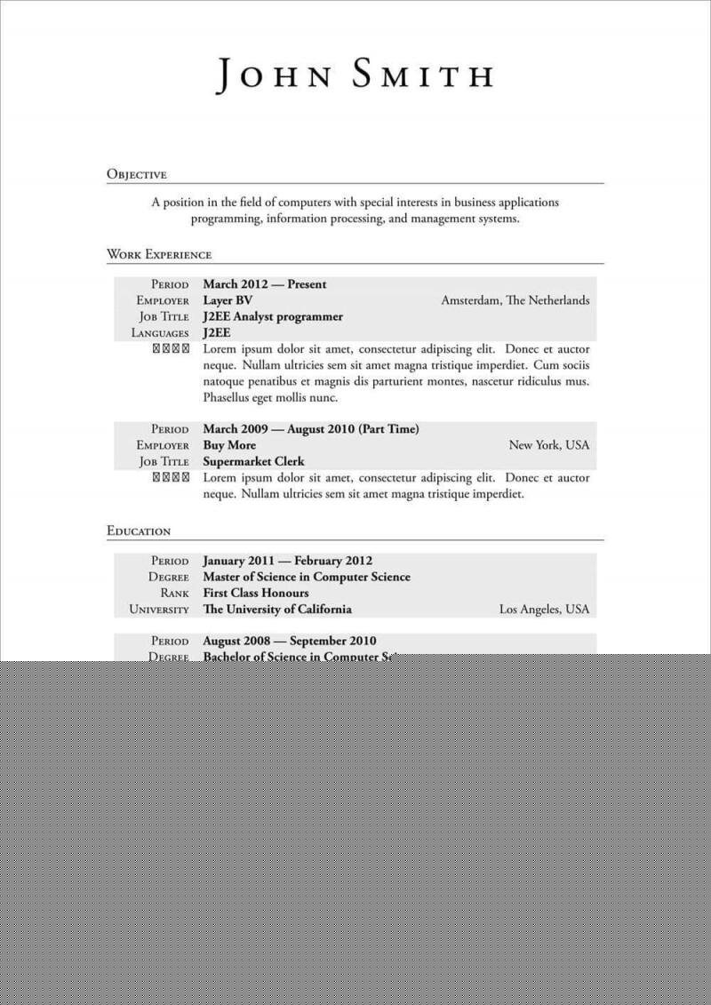 Create an Impactful Job Application with a Simple Latex Resume Template