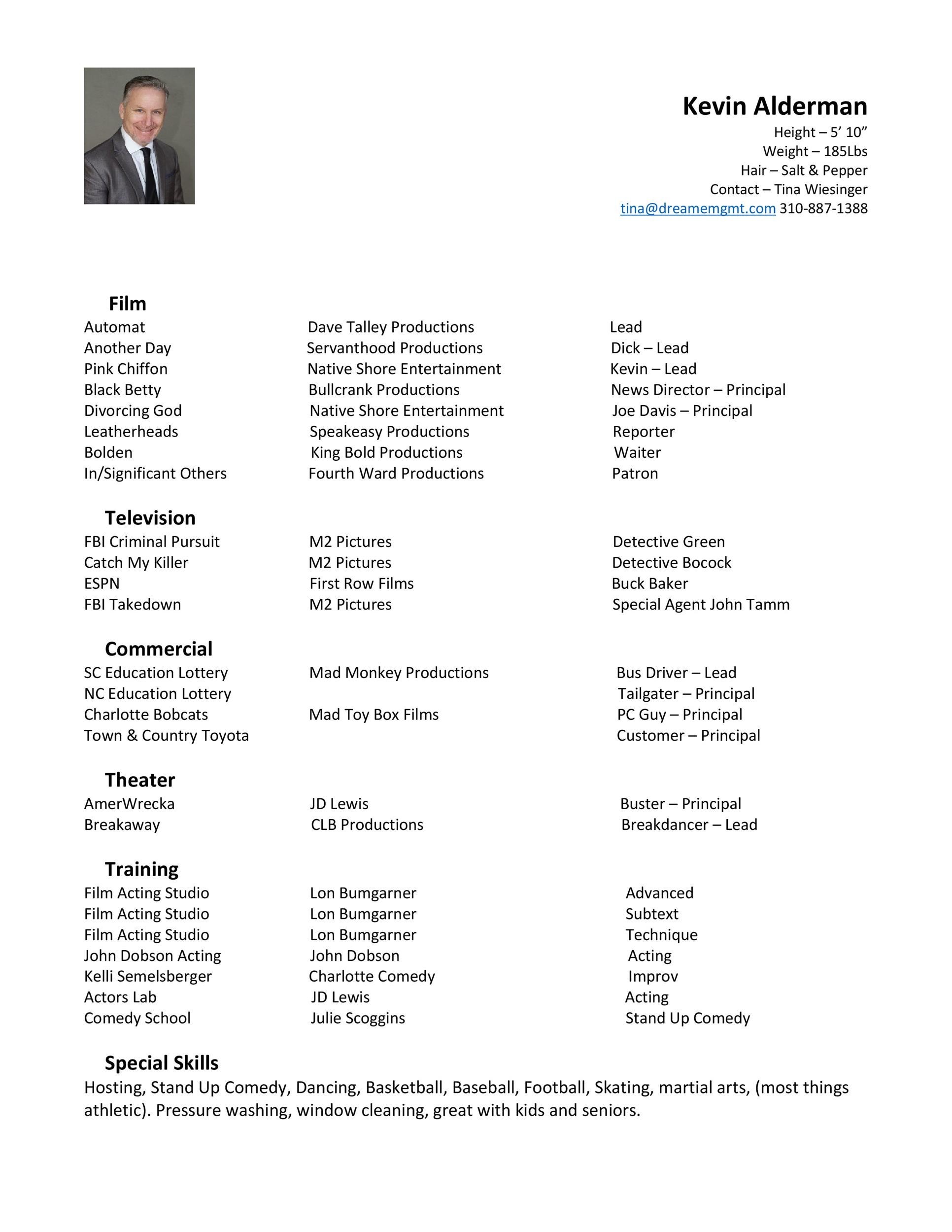 Crafting Your Career: The Ultimate Theatre Acting Resume Template