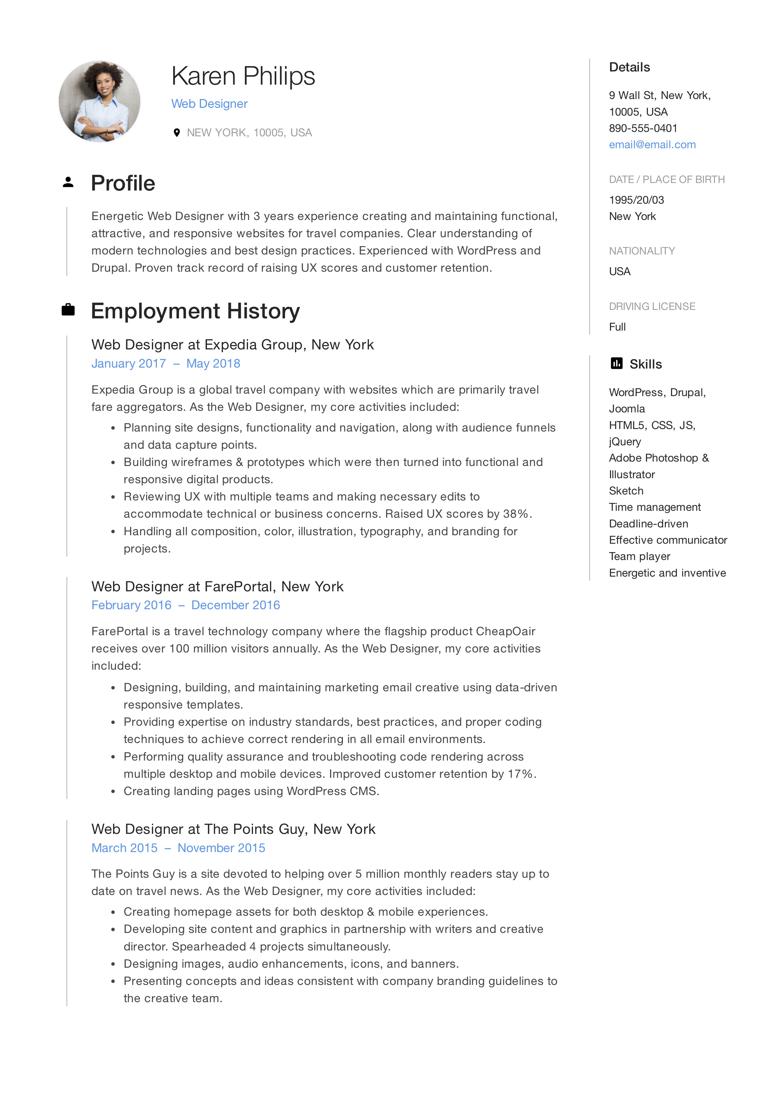 Essential Tips for Crafting an Outstanding Web Design Resume s