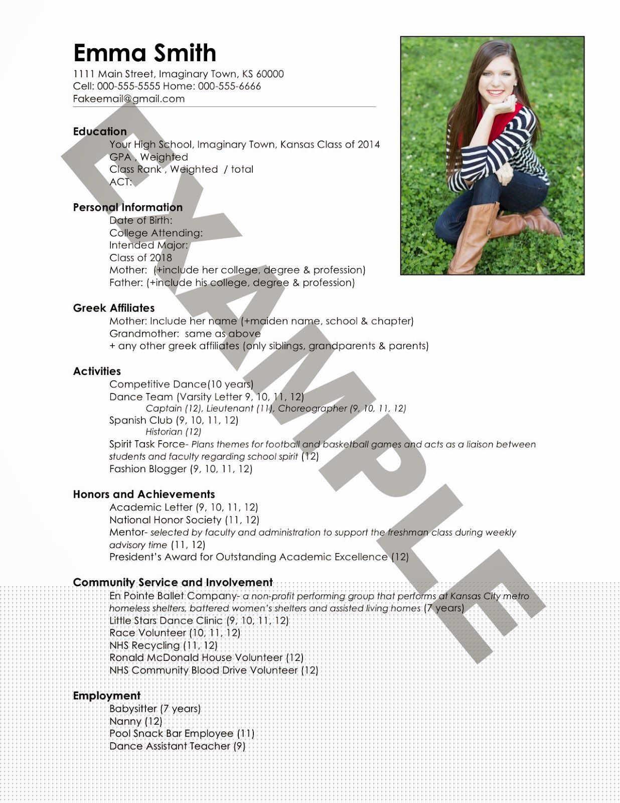 Essential Guide: What To Put On A Sorority Resume for a Successful Admission